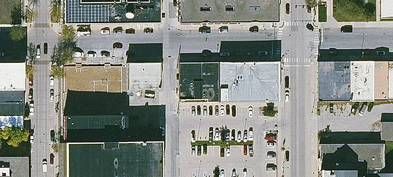Historic Downtown Building: Blank Canvas