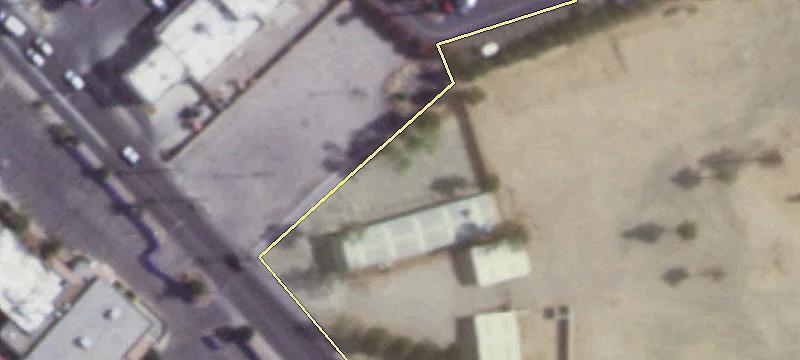 Paved Lot Near Walmart