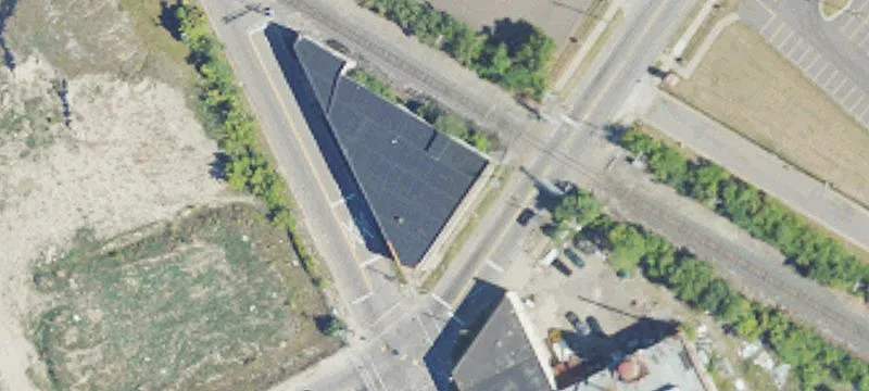 Two-Story Brick Warehouse Building