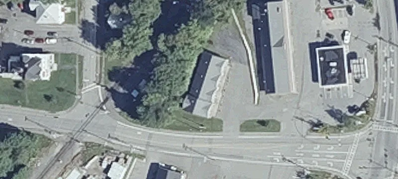 Downtown Commercial Building with Parking