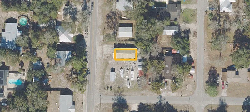 Carrabelle Lot with Storage Building