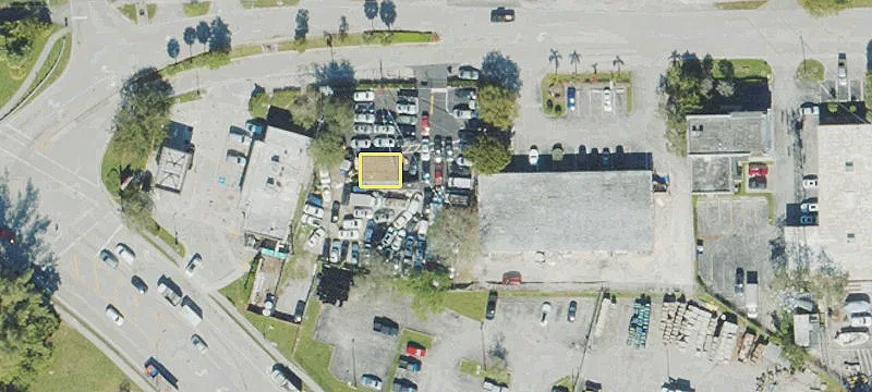 Vacant Lot with Small Office