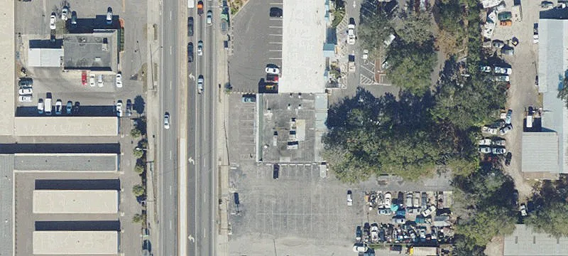 Commercial Land and Auto Shop