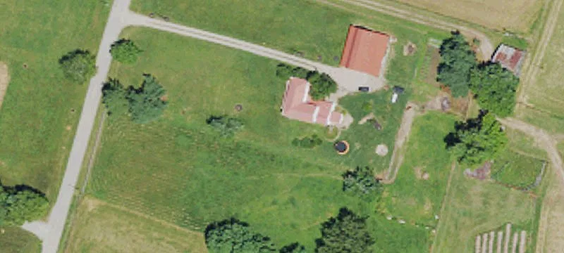 24 Acres with Two Barns
