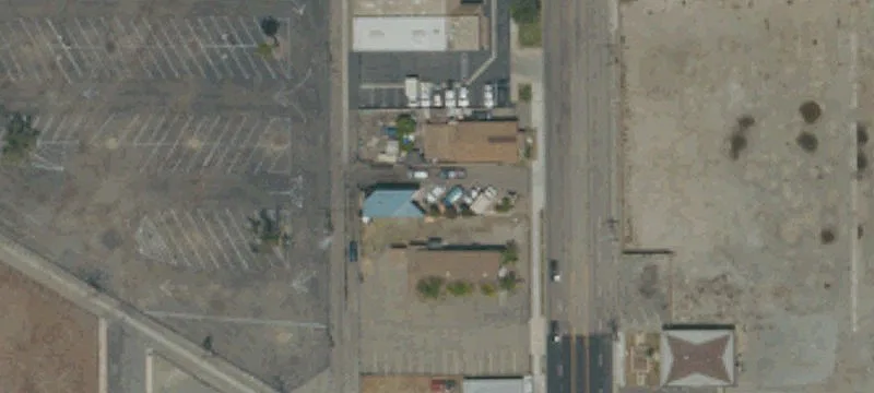 Established Tire Store Near Freeway