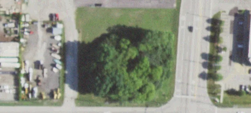 Corner Lot on Busy Intersection