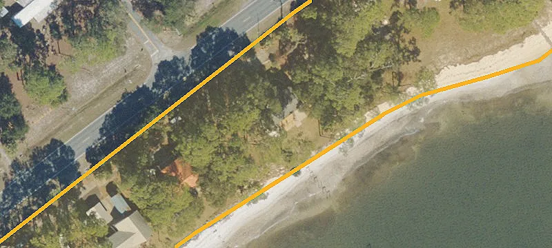 Gulf Front Lot in Carrabelle