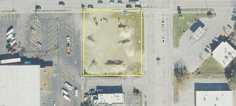 Development Opportunity at Signalized Corner