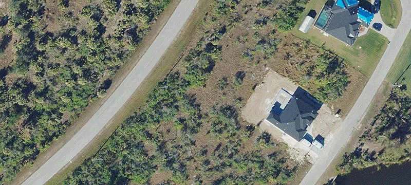 Residential Corner Lot in Port Charlotte