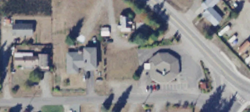 Darrington Retail Building on Corner Lot