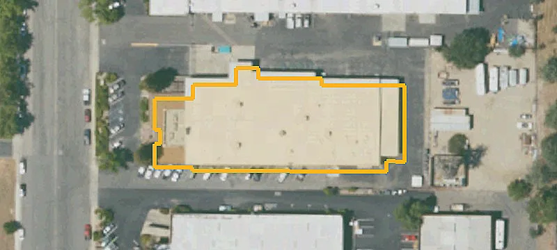 Industrial Facility with Fenced Yard