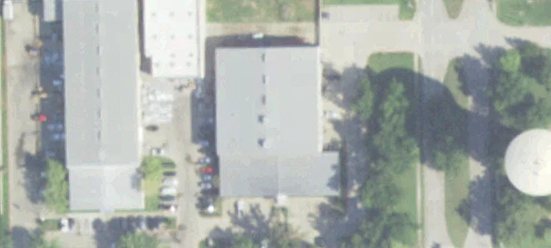Manufacturing Facility with Cranes