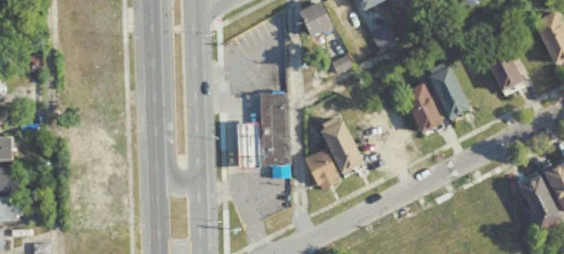 Remodeled Gas Station with Carwash