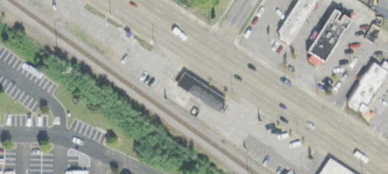 Drive-Thru Ready Outparcel on Poplar