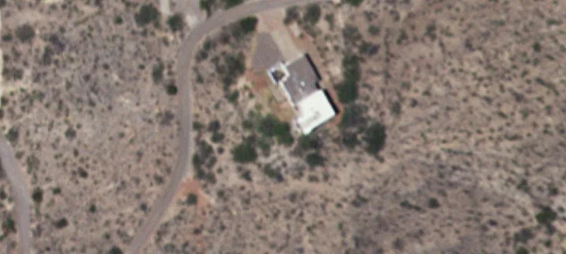 Land with Mountain and Desert Views