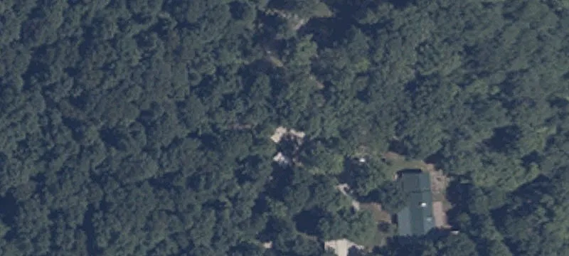 Log Home Farm with Creek