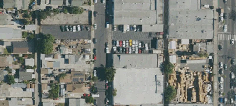 Bow Truss Warehouse with Land