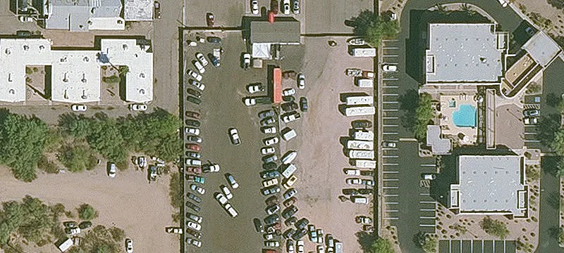 Contractor Storage Yard with Office