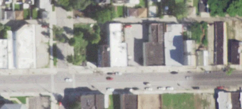 Chicago Avenue Vacant Retail Building