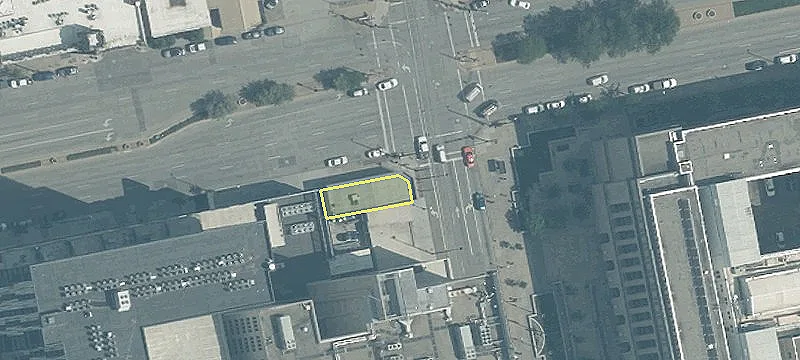 Main Street Corner Office Building