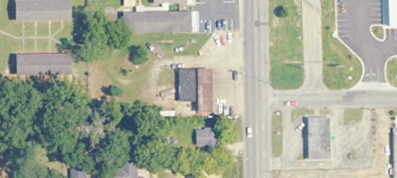 Mechanics Shop and Car Lot