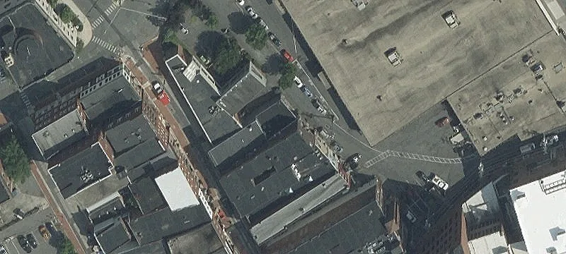 Downtown Cumberland Brick Commercial Building