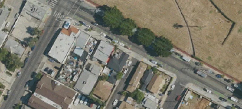 Los Angeles Triplex with Billboard