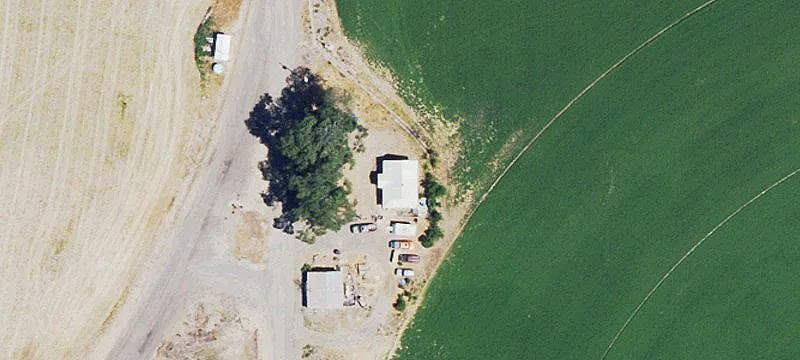 Farm Land with Irrigation System