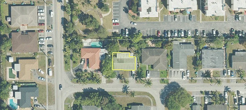 Duplex with Fruit Trees