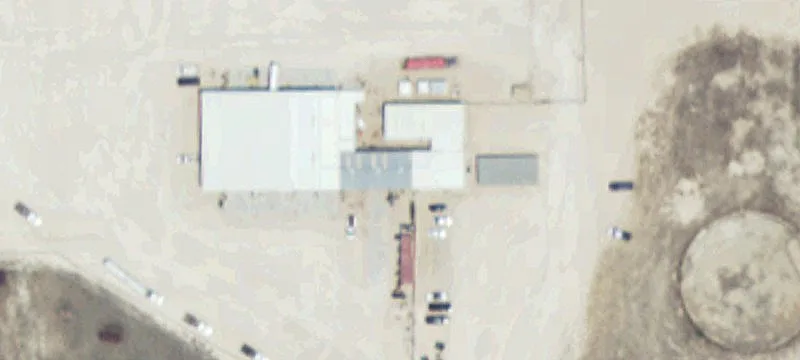 Fenced Commercial Yard in Hobbs
