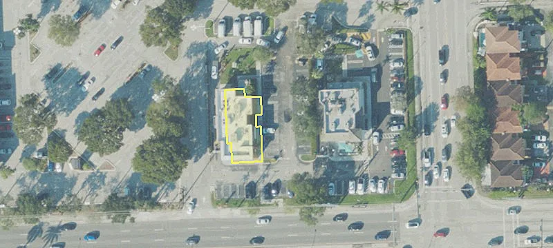 Bank Space in Busy Center