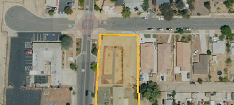 Perris Redevelopment Area Land Parcels