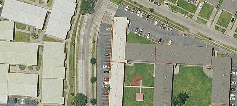 Apartment Building with Community Amenities