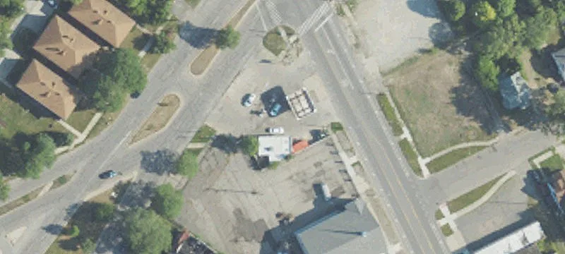 Gas Station on Linwood Street