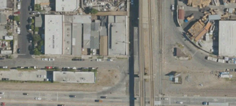 Manufacturing Building with Fenced Yard
