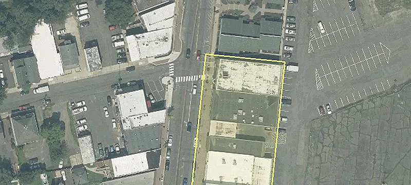 Mixed-Use Building in Downtown Manville