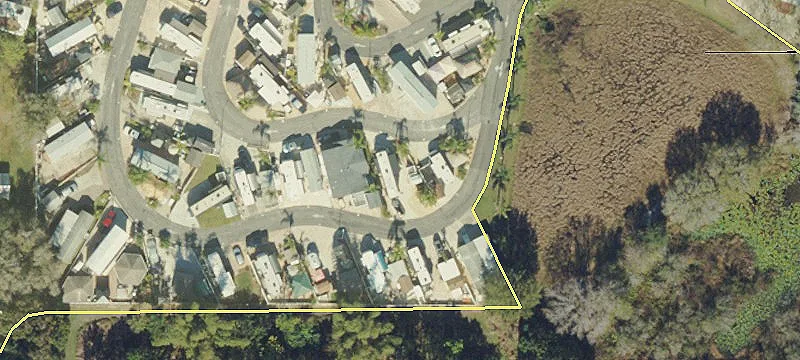 Gated RV Park Lot