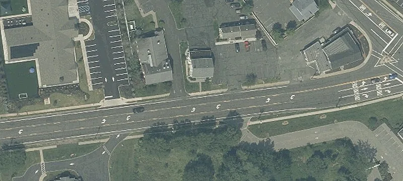 Two-Story Building with Parking