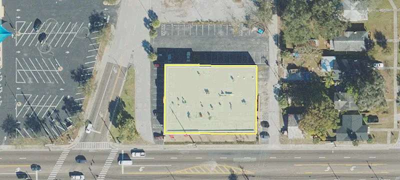 Retail Building with Seven Spaces