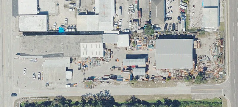 Warehouse with Outdoor Storage Space
