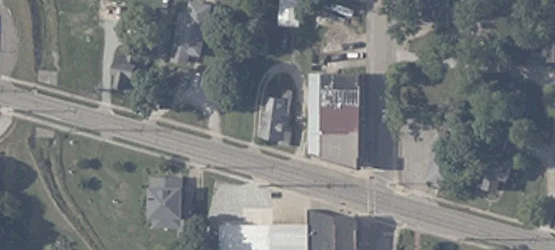 Historic Hardy Building in Markleville
