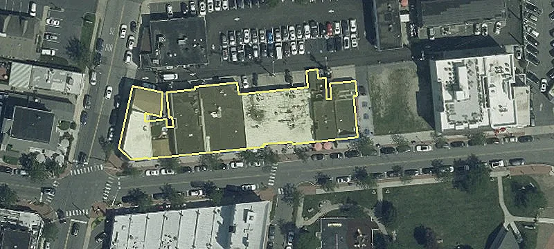 Retail Strip Near Atlantic Ocean