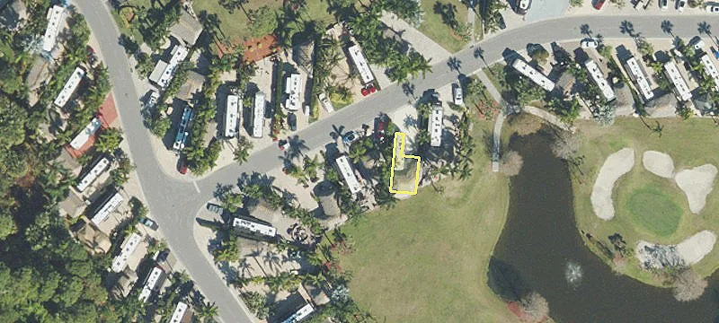 RV Lot Backs Golf Course