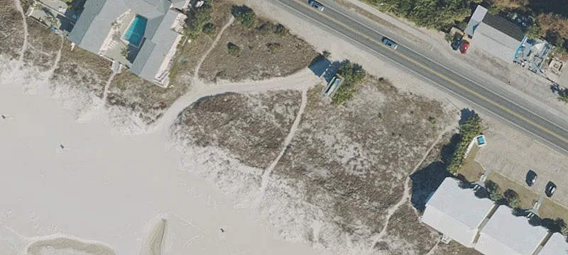 Gulf Front Lot with Plans