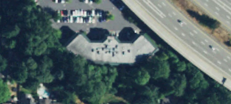 Mixed-Use Building with Freeway Visibility