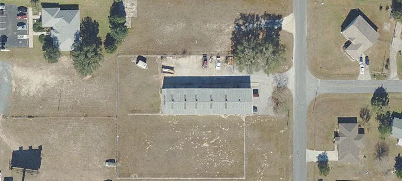 Cleared and Fenced Commercial Lot