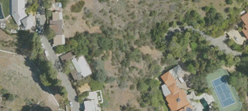 Bel Air Vacant Canyon Lot