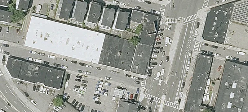 Dorchester Development Site on Blue Hill