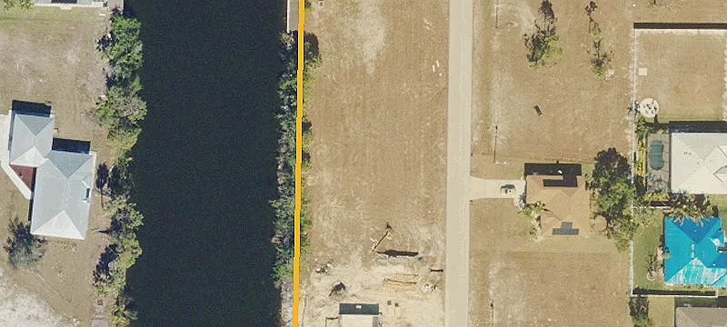 Canal Lot with New Seawall