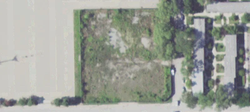Vacant Lot in Developing Neighborhood